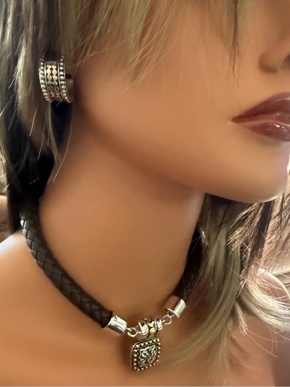 Vintage Stocko Necklace & Earrings Set